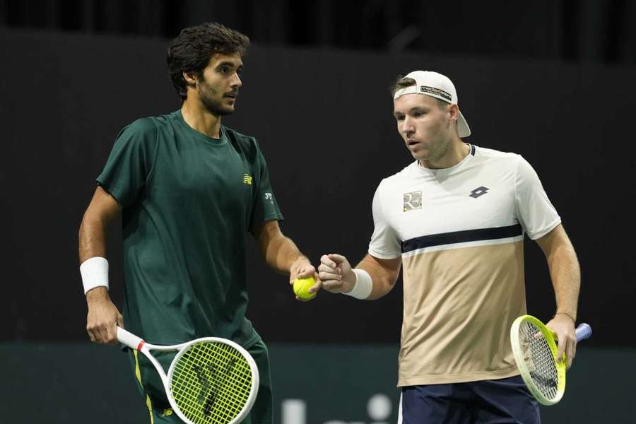 Francisco Cabral com Lucas Miedler