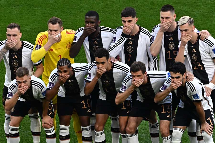 "Os direitos humanos não são negociáveis" expressou a Federação Alemã de Futebol, em comunicado