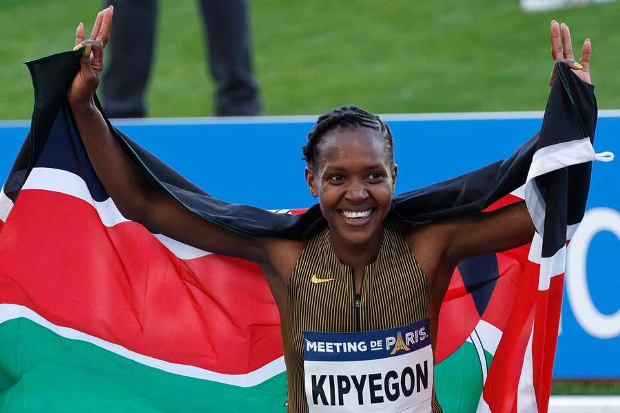 Faith Kipyegon is the current 1,500m world record holder, which was set in Paris