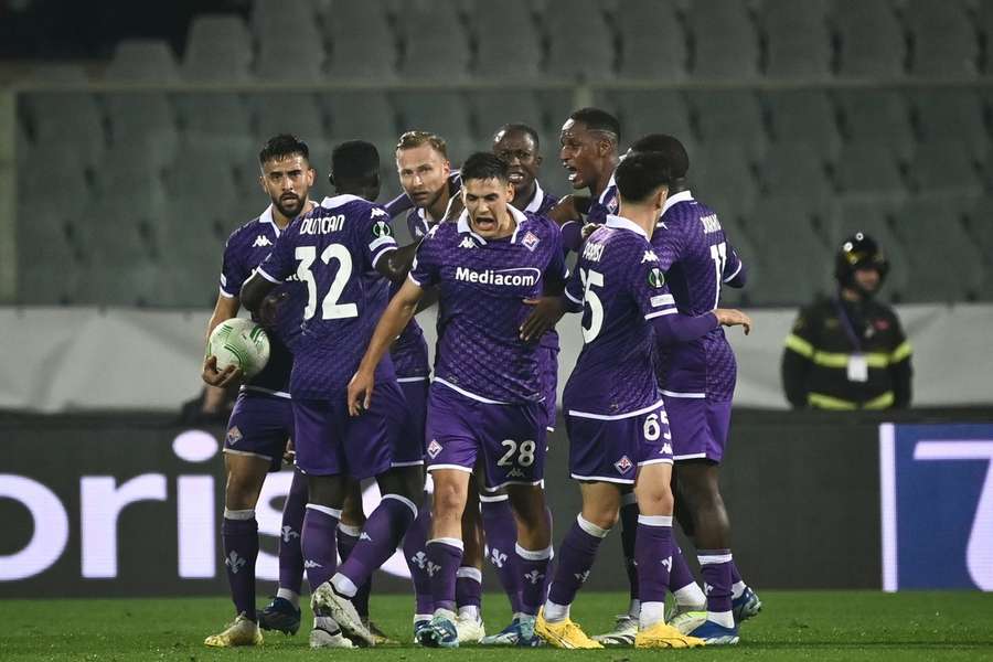 A festa da Fiorentina