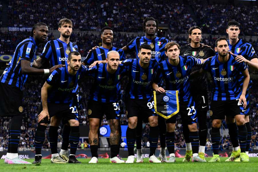L'undici nerazzurro contro la Lazio