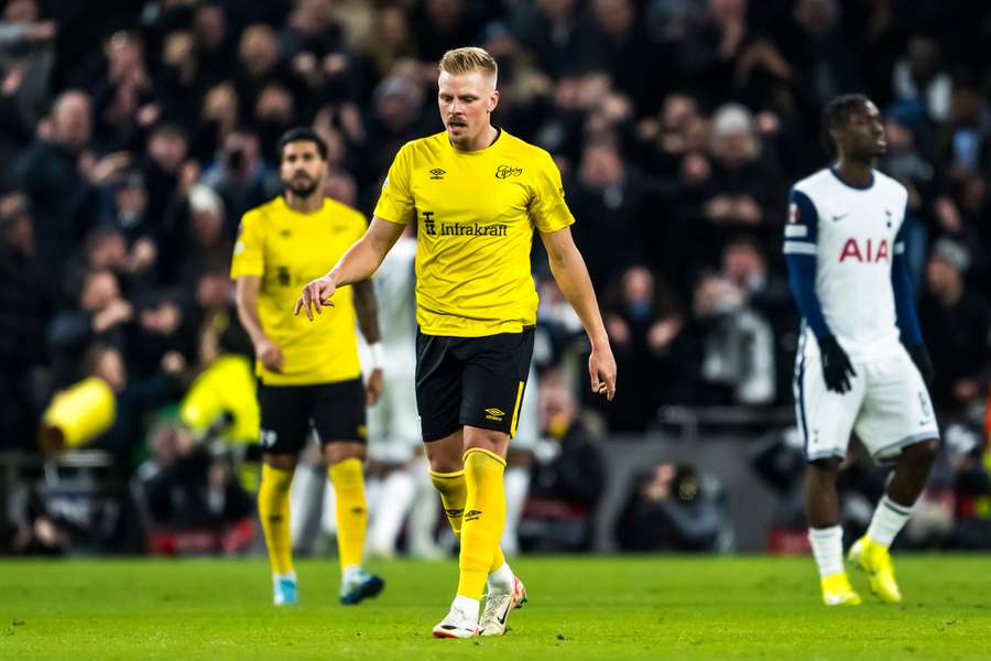 Frick and Elfsborg's defeat to Spurs saw them crash out of the Europa League
