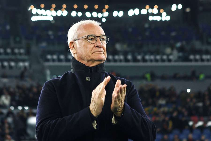 Claudio Ranieri, treinador da Roma