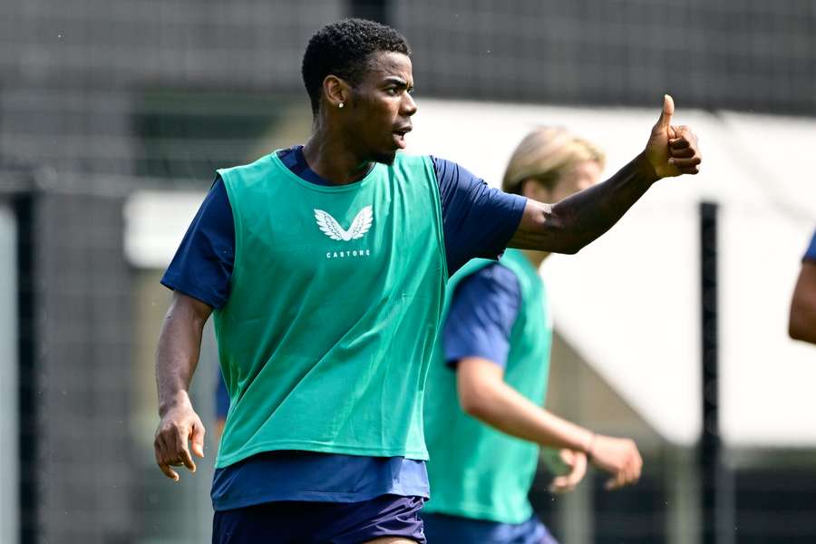 Raphael Onyedika, hier noch in Brügge. Raphael Onyedika, hier noch in Brügge.