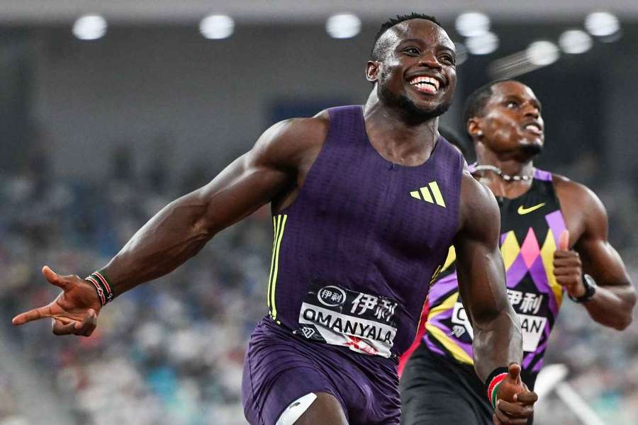 Kenya’s Ferdinand Omanyala 