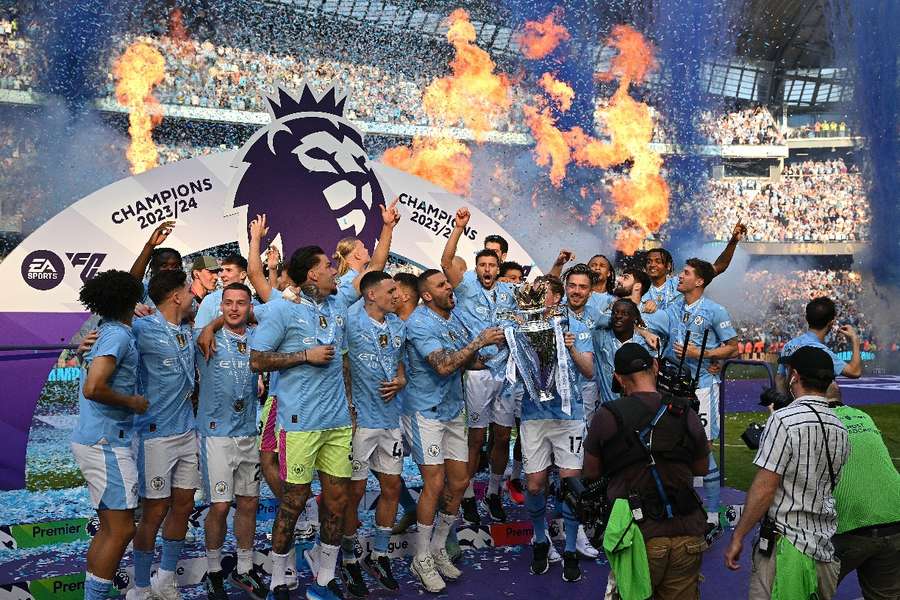 City é o primeiro tetracampeão consecutivo da história da Premier League