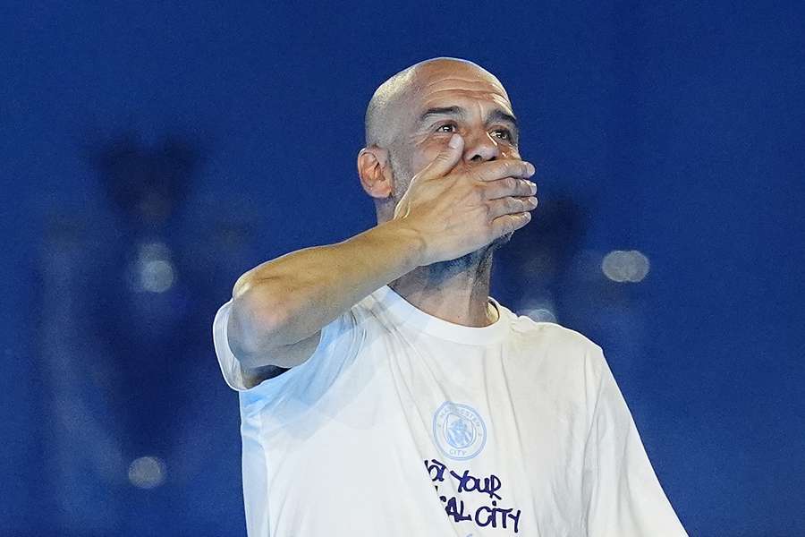 Former Manchester City manager Pep Guardiola. Former Manchester City manager Pep Guardiola.