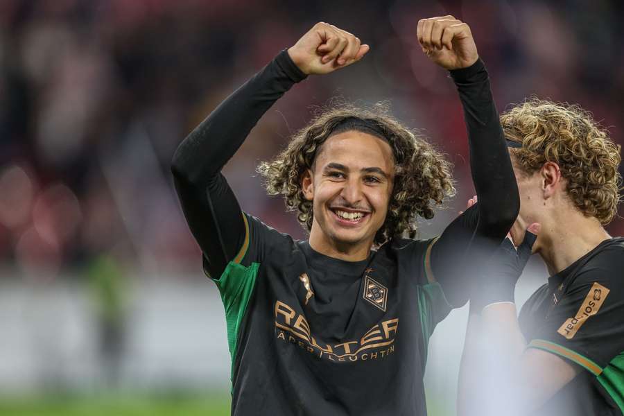Wael Mohya strahlt vor Freude Wael Mohya strahlt vor Freude