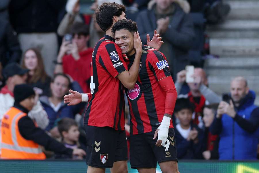 Evanilson brilhou na vitória do Bournemouth sobre o Sunderland