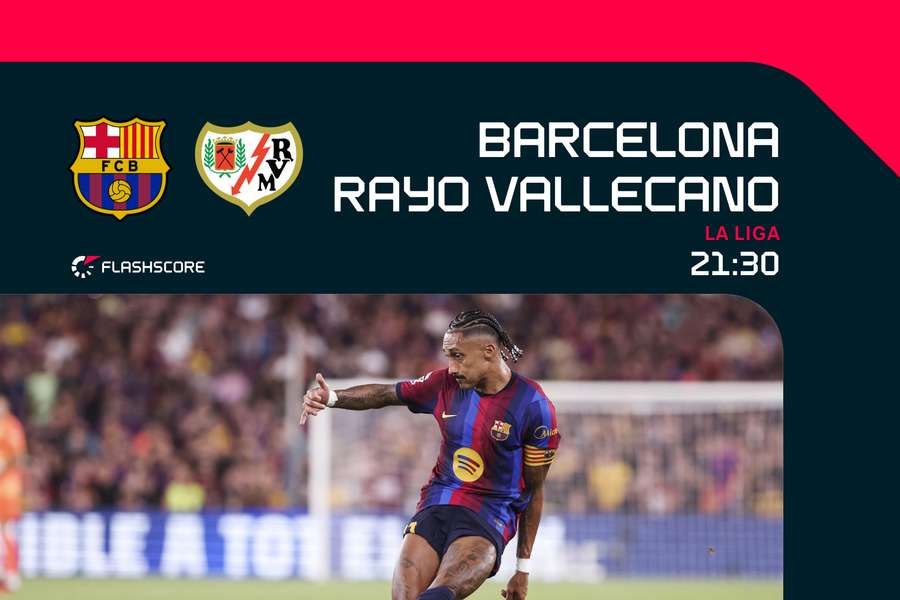 El Barcelona recibe al Rayo Vallecano