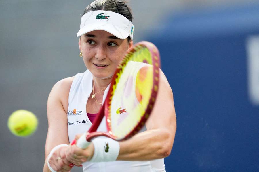 Eva Lys konnte nur zusehen, wie das Match über sie hinwegzog. Eva Lys konnte nur zusehen, wie das Match über sie hinwegzog.