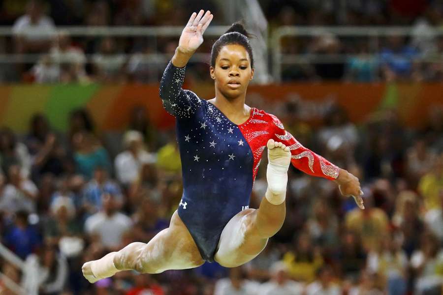 Gabby Douglas não compete desde os Jogos do Rio 2016