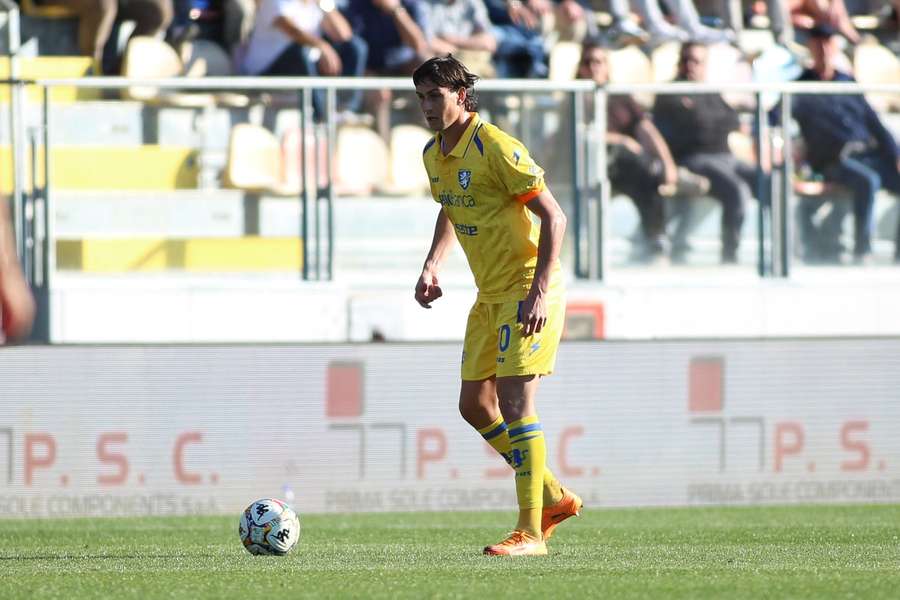 Ilario Monterisi, difensore del Frosinone Ilario Monterisi, difensore del Frosinone