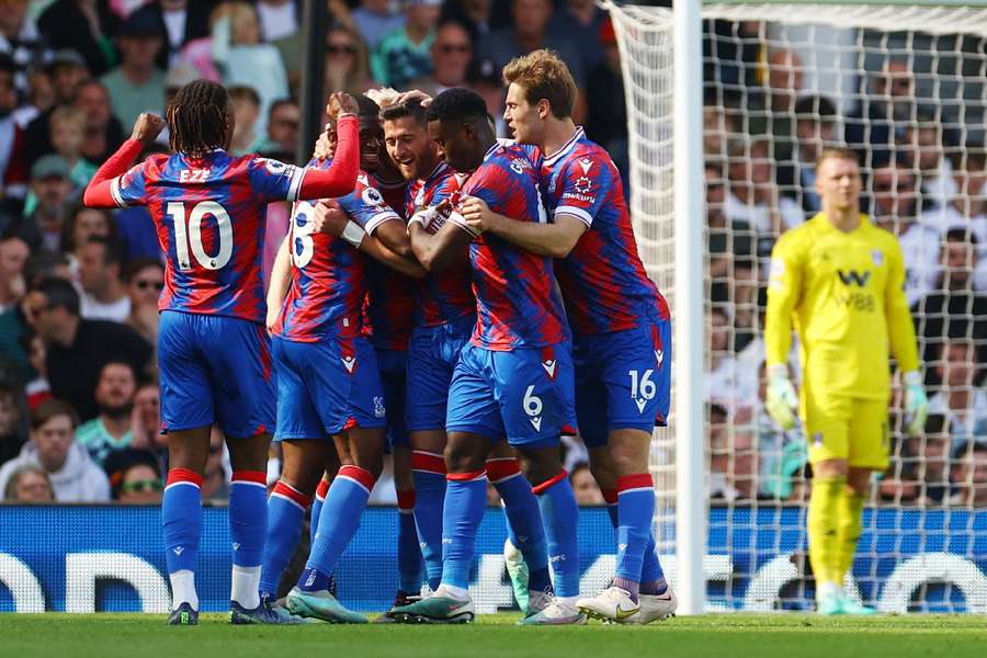 Crystal Palace are the least vertical 'big five' side in the most vertical league