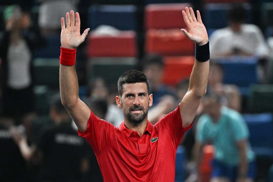 Djokovic battled past Cilic