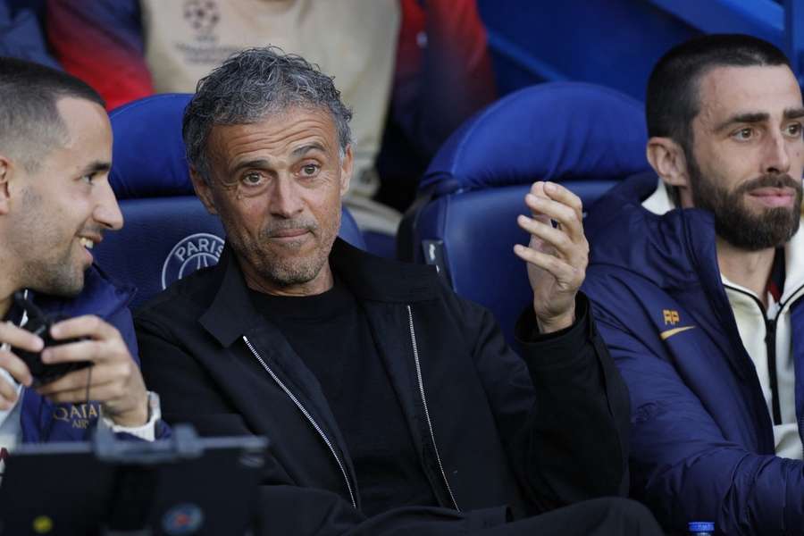 O trabalho de Luis Enrique no PSG parece ter acabado