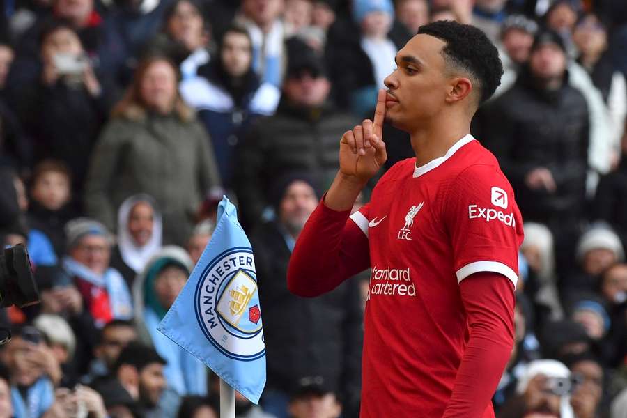 Trent Alexander-Arnold scorede lørdag sit mål nummer 17 karrieren for Liverpool. Den 25-årige højreback har tilbragt hele sin karriere på Anfield.