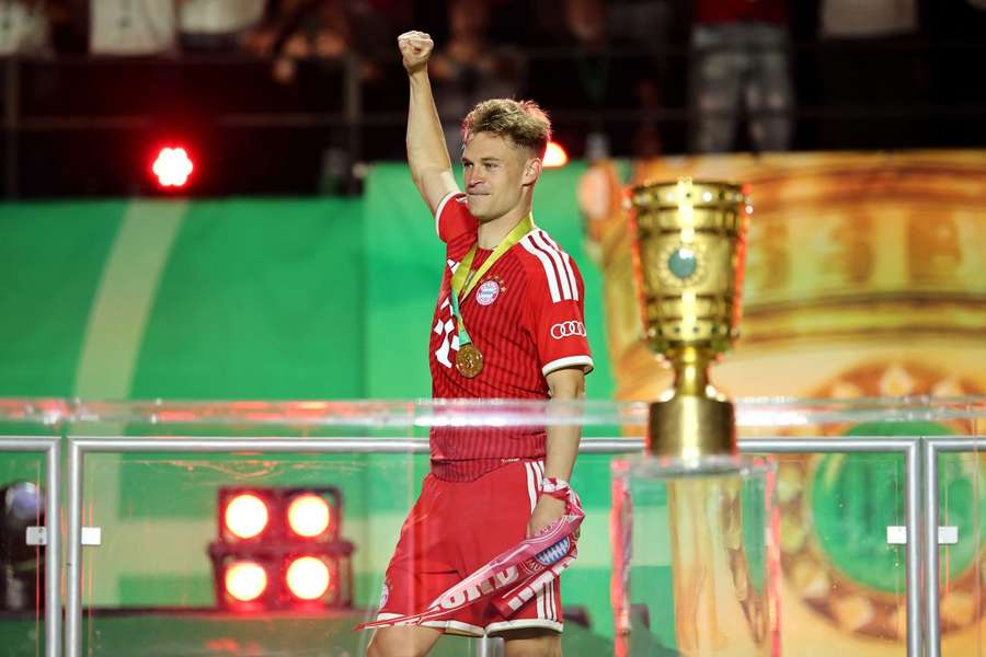 Kaum ein Bayern-Angriff wird nicht ohne Kimmich eingeleitet Kaum ein Bayern-Angriff wird nicht ohne Kimmich eingeleitet