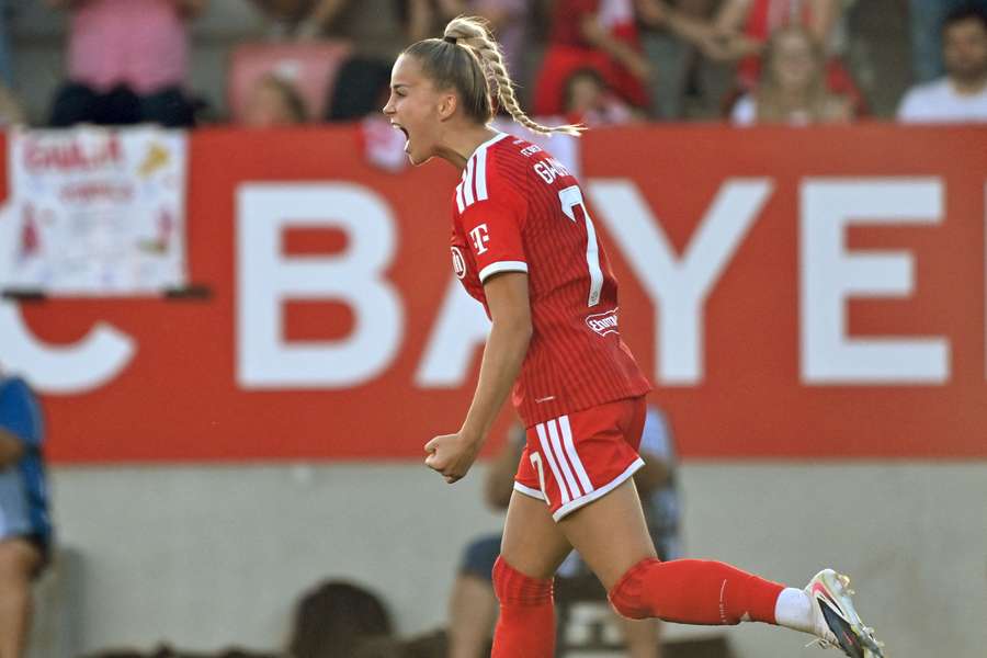 Giulia Gwinn krönte ihr Comeback mit einem Tor Giulia Gwinn krönte ihr Comeback mit einem Tor