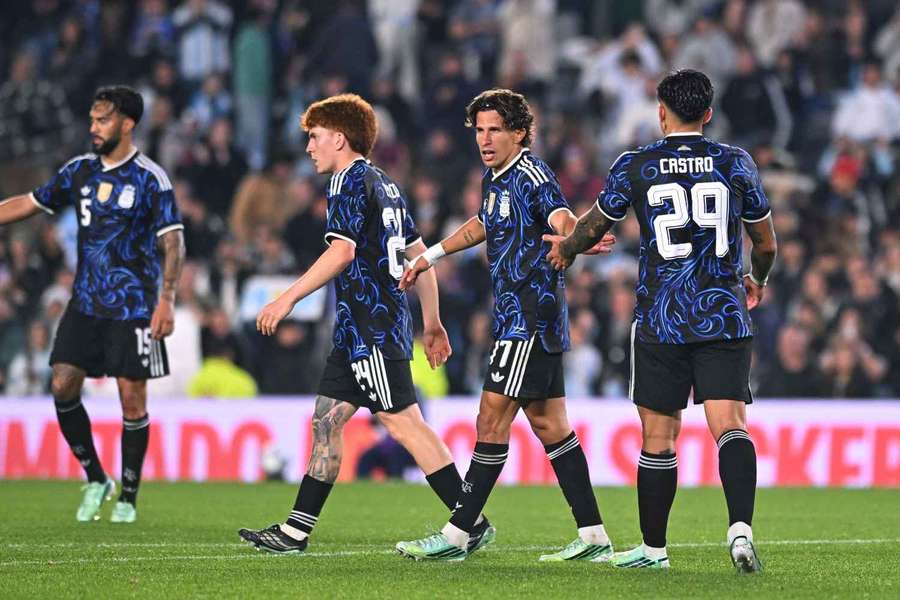 Argentinien hatte alles im Griff Argentinien hatte alles im Griff