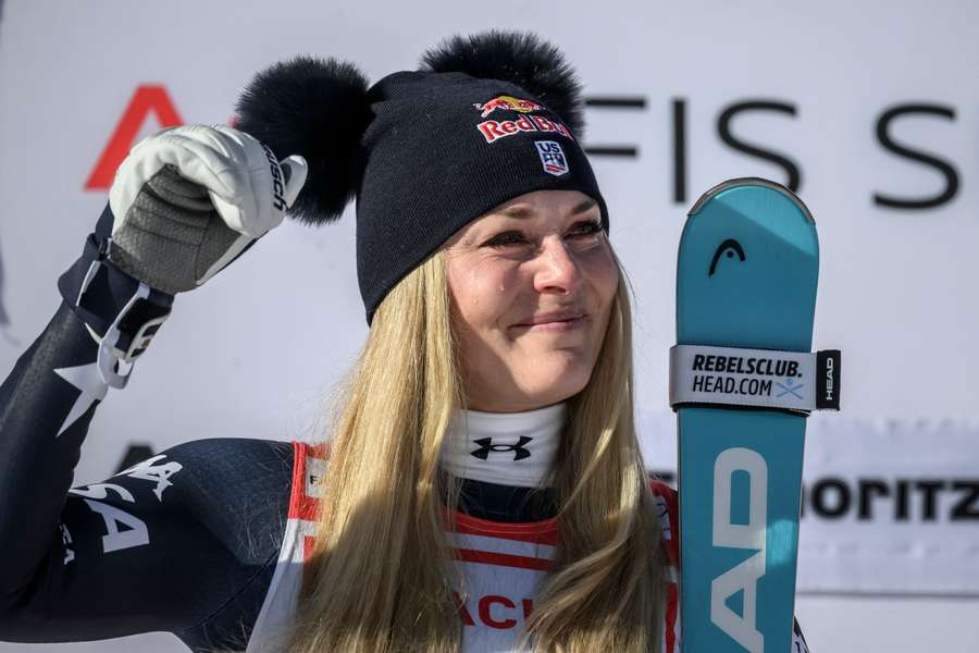 Lindsey Vonn ce vendredi.