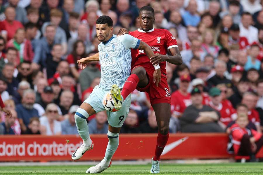 Konate vai falhar o jogo de domingo