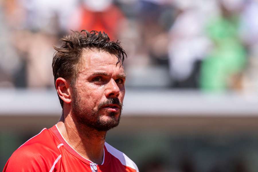 Wawrinka à Roland-Garros.