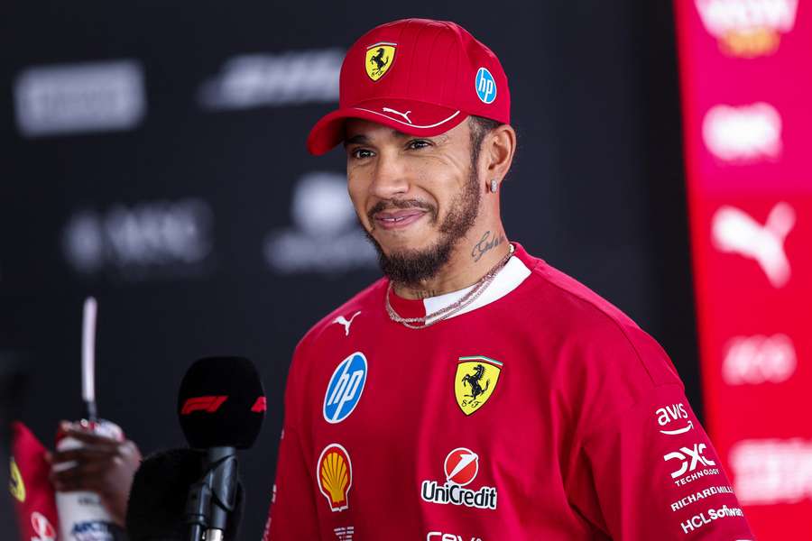 Lewis Hamilton won the sprint in Shanghai before being disqualified from the main race