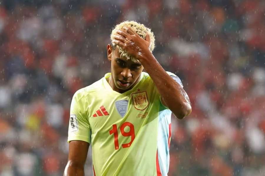 Lamine Yamal si přivezl zranění ze španělské reprezentace.