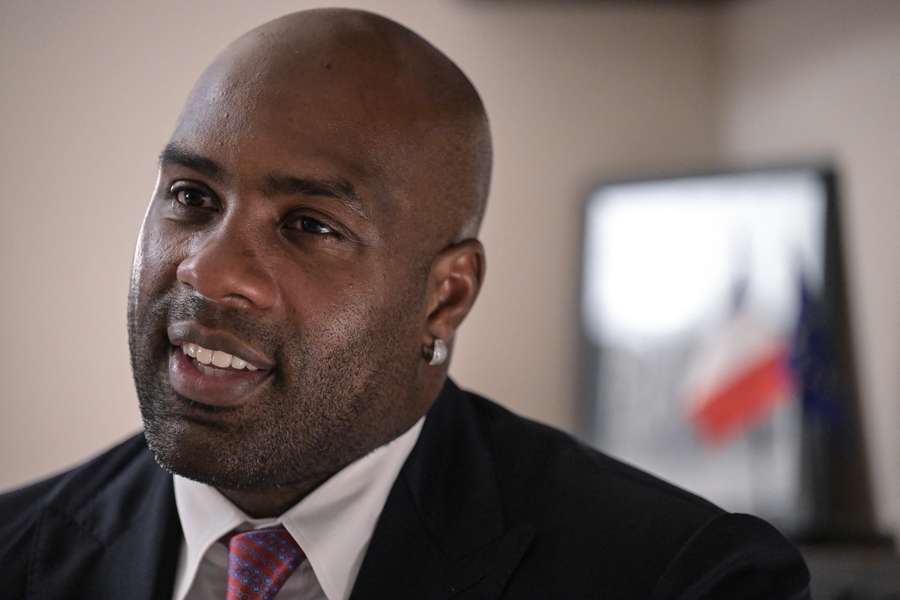 Teddy Riner en septembre 2025. Teddy Riner en septembre 2025.