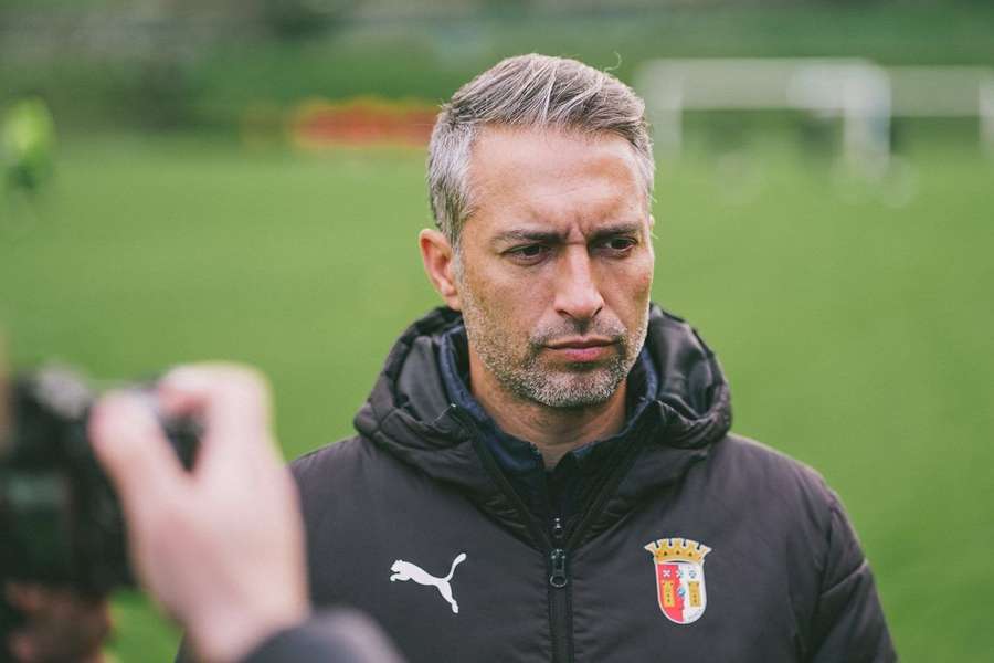 Miguel Santos, treinador do SC Braga