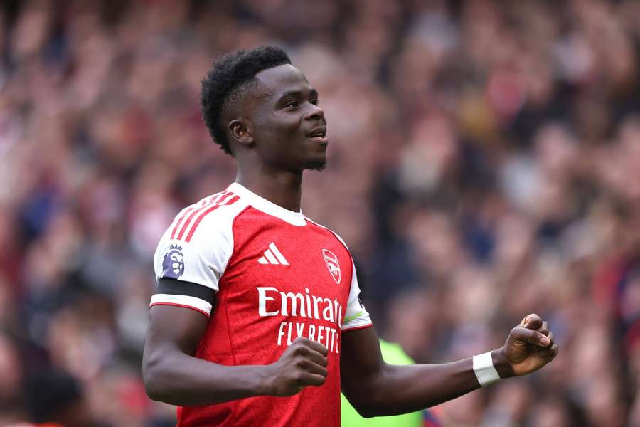Arsenal goalscorer Saka reveals Henry text Arsenal goalscorer Saka reveals Henry text