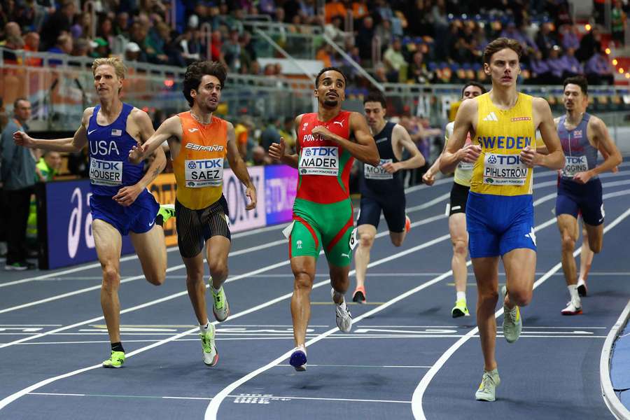Isaac Nader apurou-se para a final dos 1.500 metros Isaac Nader apurou-se para a final dos 1.500 metros