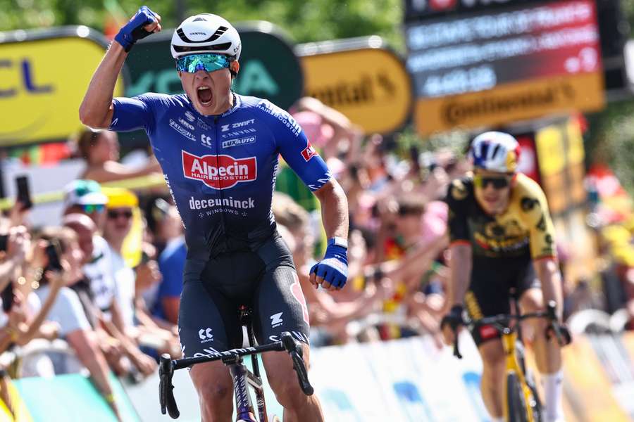 Jasper Philipsen venceu pela 3ª vez uma etapa do Tour de France