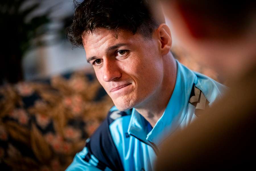 Christian Nørgaard til landsholdet pressemøde forud for de kommende landskampe