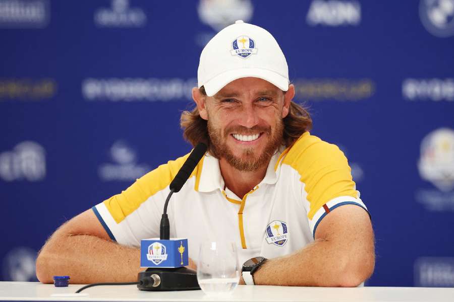 Fleetwood fala antes da Ryder Cup