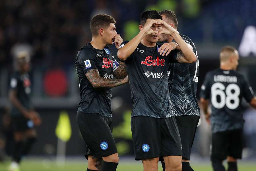 Napoli turned the game against Lazio around
