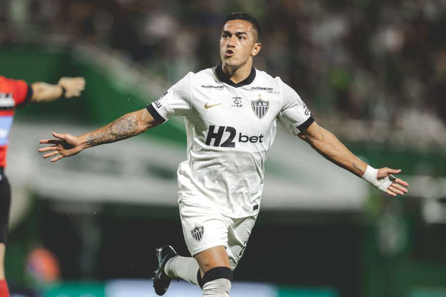 Tomás Cuello fez um dos gols da vitória atleticana