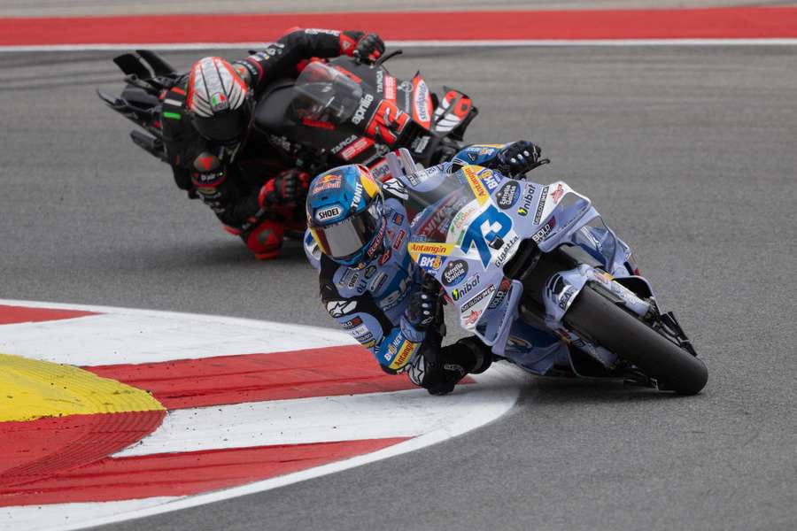 Alex Marquez ce samedi. Alex Marquez ce samedi.