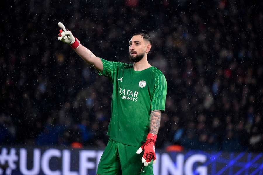 Donnarumma lors de PSG - City en janvier dernier.