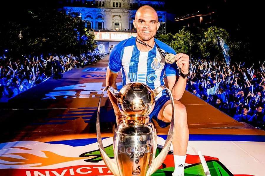 Pepe fez 290 jogos ao serviço do FC Porto