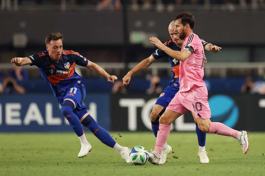 Messi y el Inter de Miami cayeron ante Cincinnati