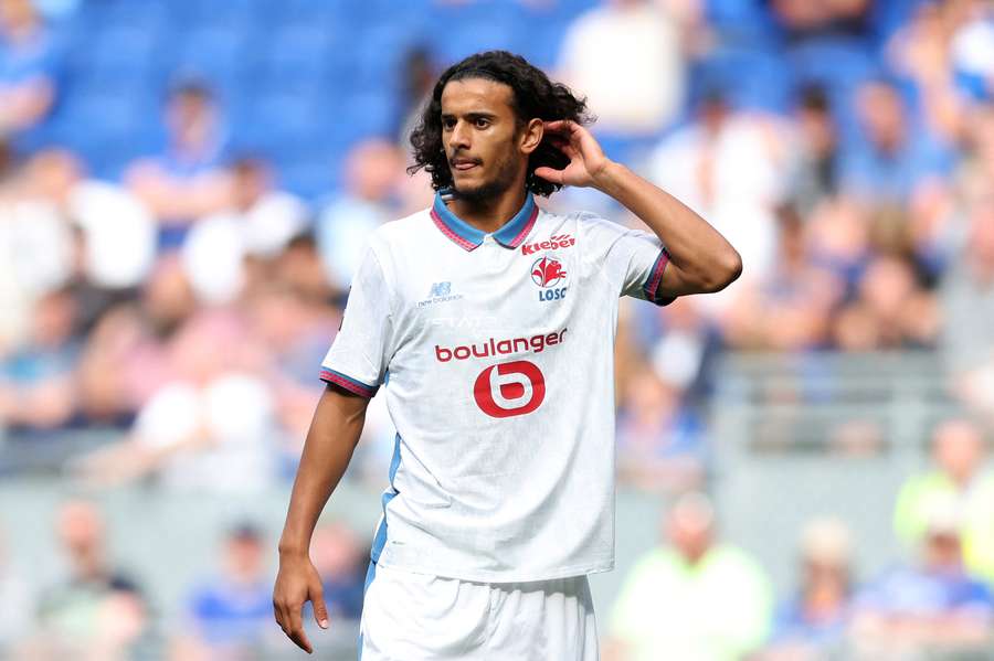 Ayyoub Bouaddi lors de la présaison le 15 août.