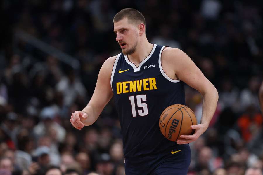 Nikola Jokic stole the show for the Denver Nuggets on Sunday.