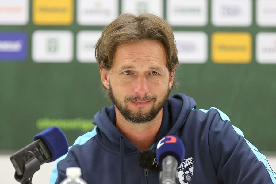 Karvinský trenér Marek Jarolím.