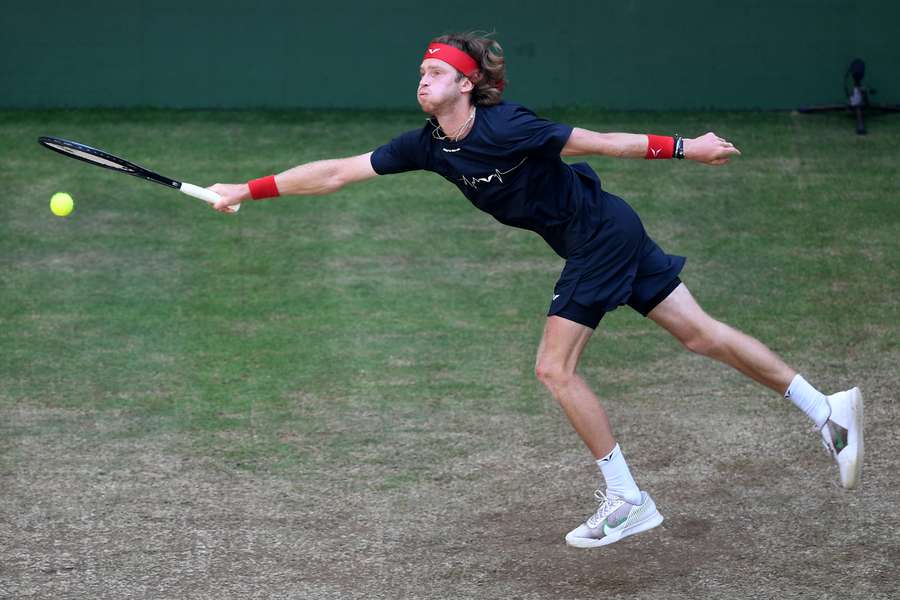 Rublev streckte sich vergeblich