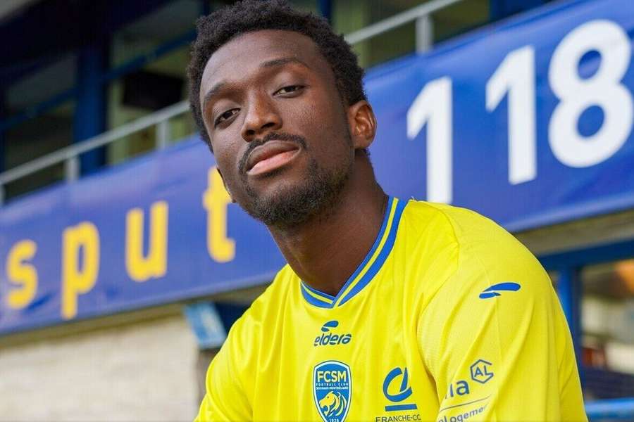 Kévin Zohi apresentado no Sochaux