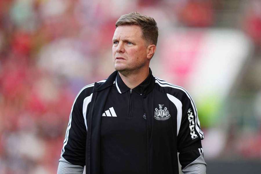 Former Newcastle United manager Eddie Howe. Former Newcastle United manager Eddie Howe.
