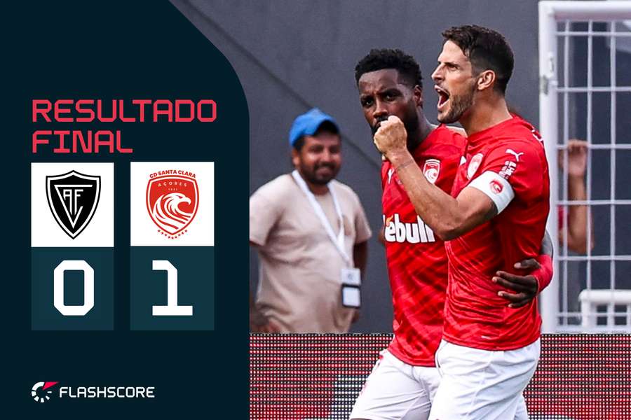 Gonçalo Paciência anotou golo do triunfo dos açorianos