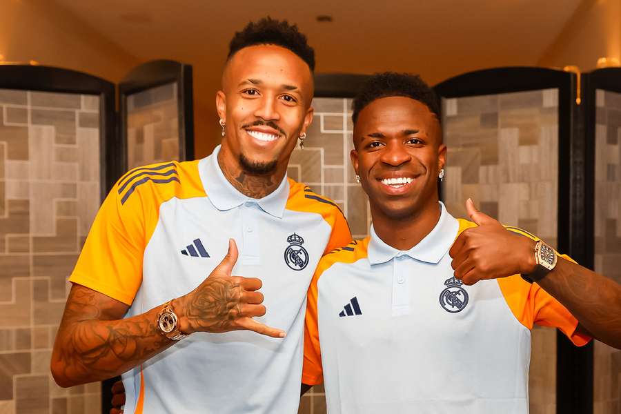 Vinicius y Militao, ya en Chicago